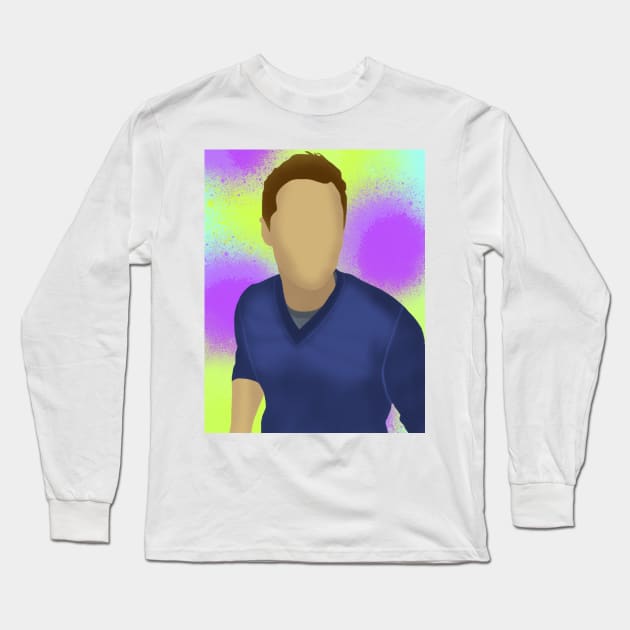 Jim Parsons Long Sleeve T-Shirt by Pau1216p